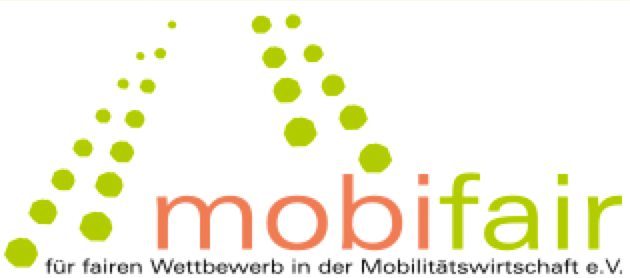 „mobifair“ ist ein Verein, der sich für fairen Wettbewerb in der Mobilitätswirtschaft einsetzt